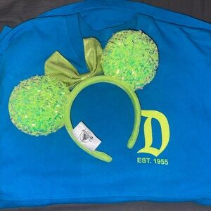 Disneyland jersey & ears bundle